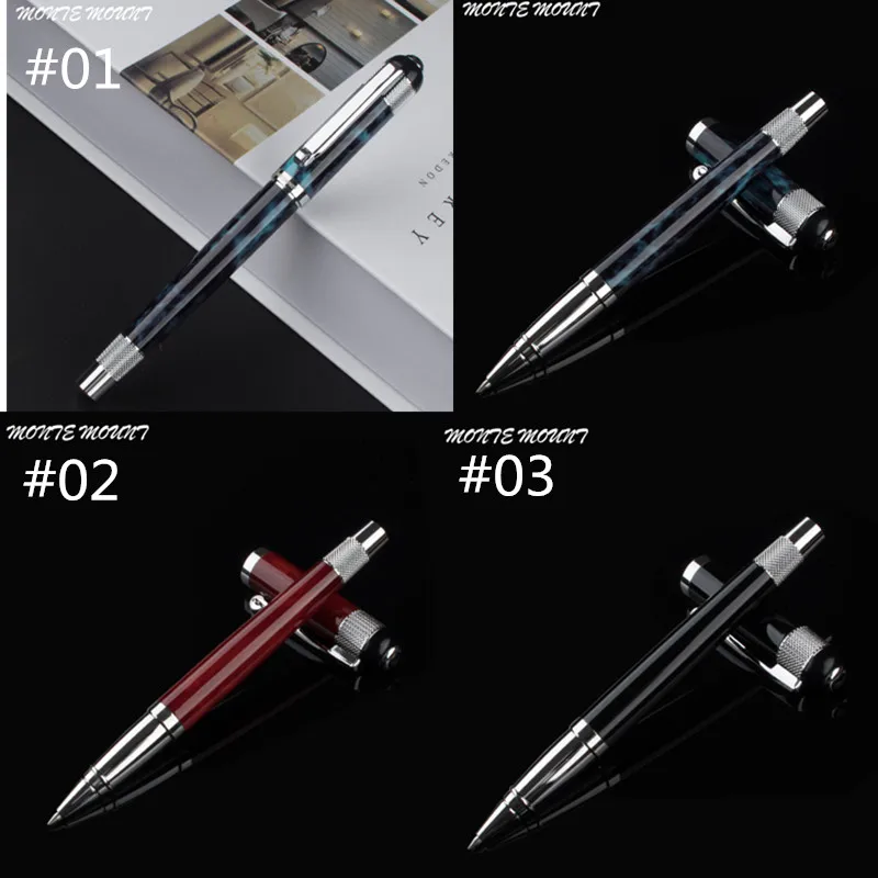 

Fashion High Quality Metal 0.5mm Roller Ball Pens Ballpoint Pen School & Office Supplies for Student Writing Stationery Gift