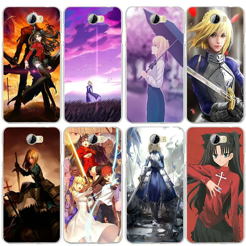 

Soft TPU Phone Cases Silicon for Huawei P8 P9 P10 P20 P30 Mate 10 Lite Pro Y3 Y5 Y6 II Honor 7 Smart Shell Bags Fate Stay Night