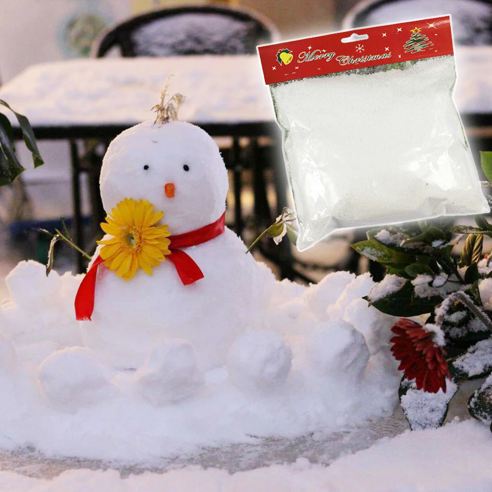 Magic Snow DIY Artificial Snow Powder Simulation Snow perform Prop