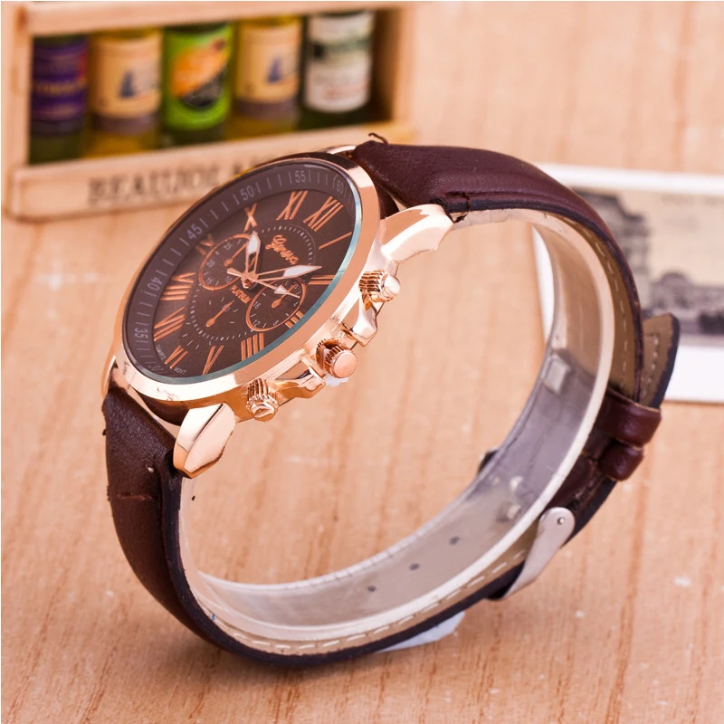 

New 2019 ladies watch fashion casual minimalist style quartz leather strap watch temperament fashion bachelor children's watch
