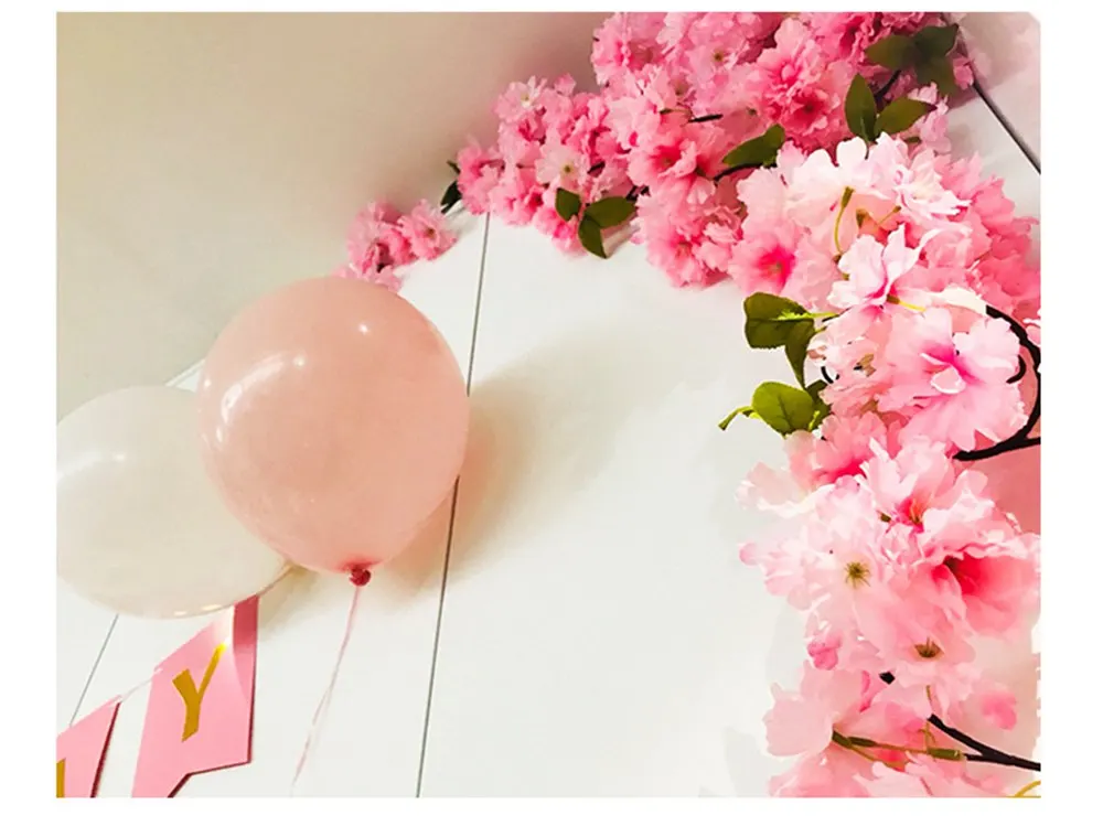 10 шт. 180 см искусственные цветки вишни цветок свадебное украшение DIY ротанговая гирлянда искусственные цветы лоза вечерние украшения для дома