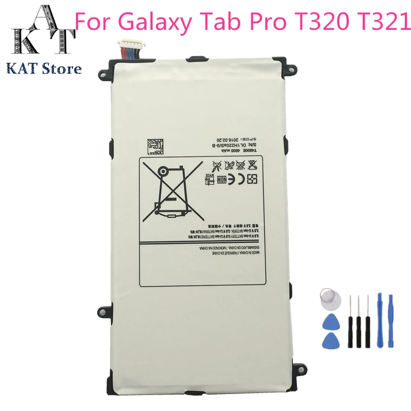 Аккумулятор T4800E для планшета Samsung Galaxy Tab Pro 4800 8 4 мАч запасная батарея T321 T325