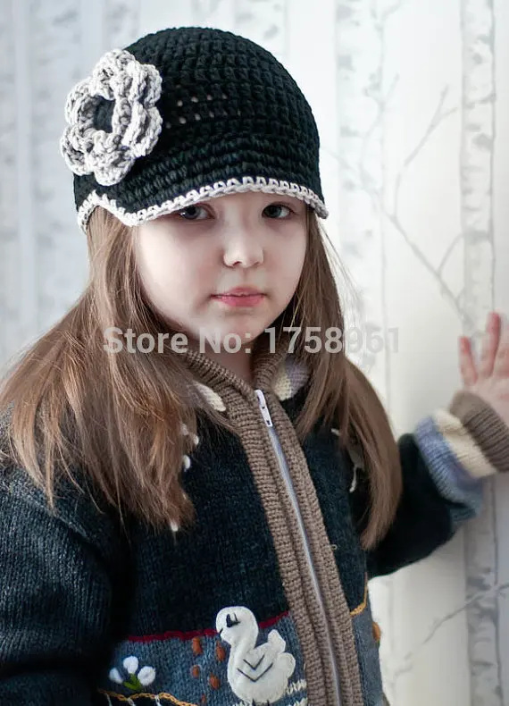Bayi perempuan Topi, Crochet Bayi Topi 