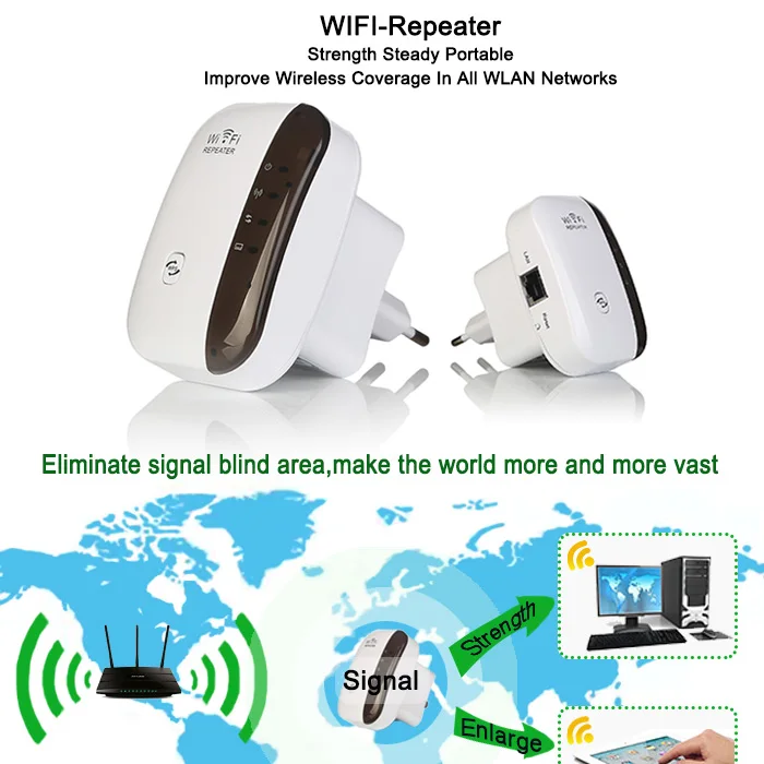 Repetidor Amplificador de Sinal Extensor Internet wi-fi