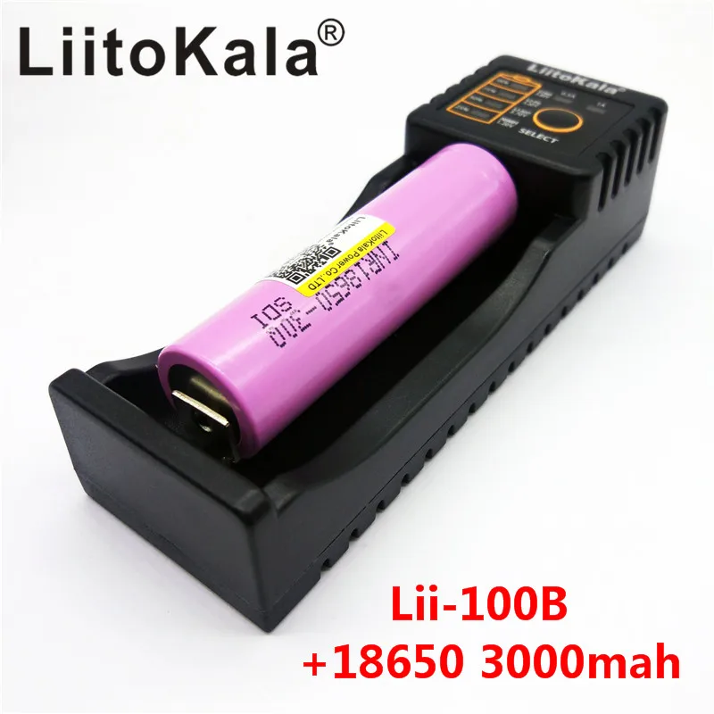 Liitokala 100% оригинал INR18650 30Q аккумуляторная батарея 3000mAh li lon для использования