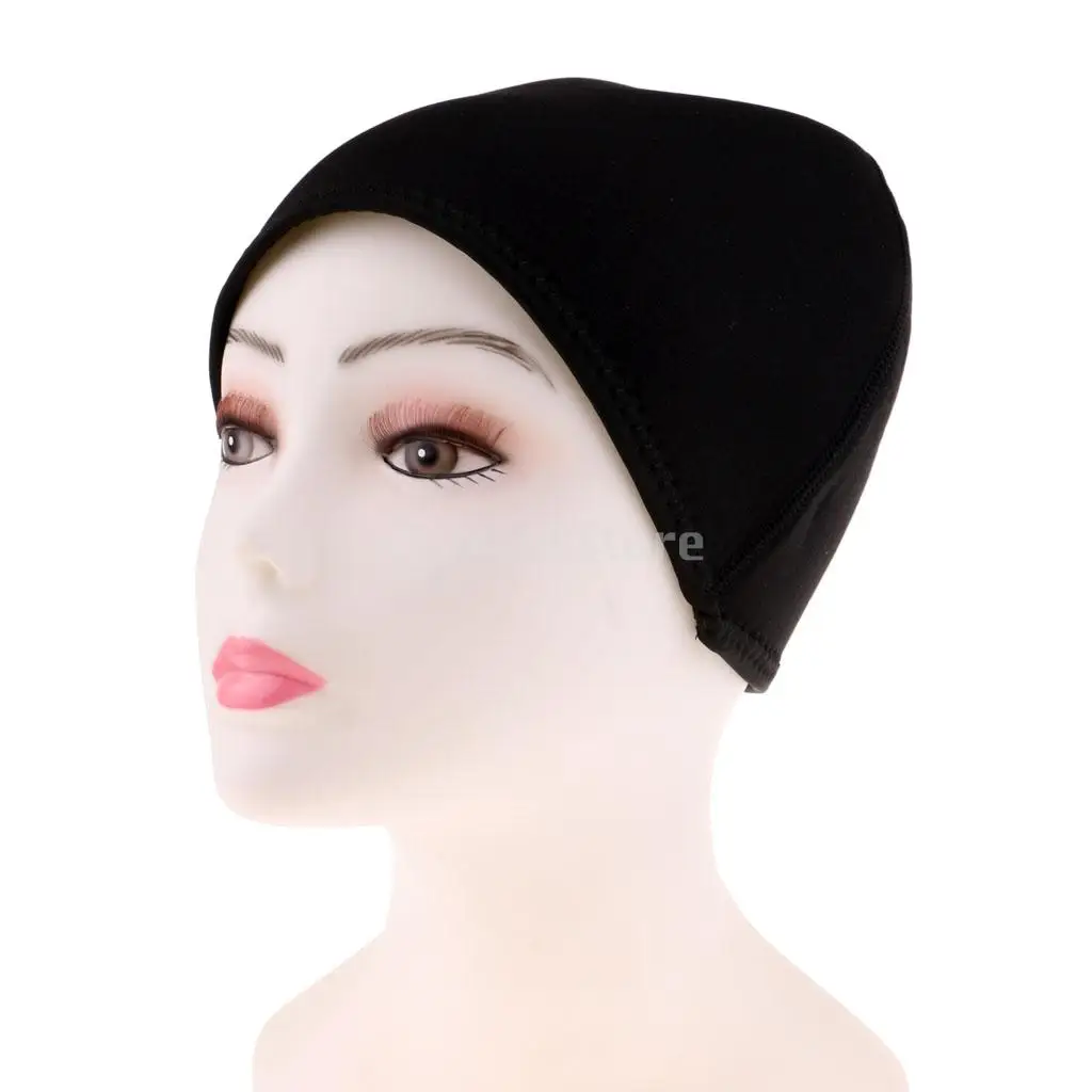 2mm Neoprene Men Women Beanie Hat Super Stretchy Warm Waterproof Swimming Surfing Sailing Kayaking Hat S/M/L