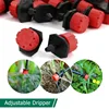 300Pcs Adjustable Micro Drip Irrigation System Watering Sprinklers Anti-clogging Emitter Dripper Red Garden Supplies ► Photo 3/6