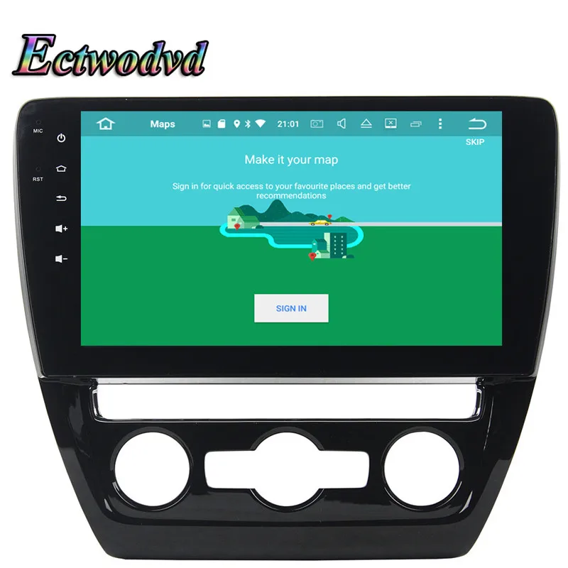 Clearance Ectwodvd Octa Core 4G RAM 64G ROM Android 9.0 Car Multimedia DVD Player GPS HeadUnit for VW Sagitar 2015 2016 5