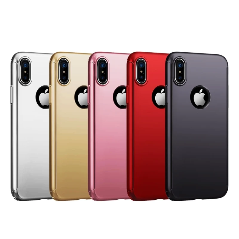 

JOYROOM Beetles Series for iPhone XS 360 Degree Full Coverage Detachable PC Protective Cover Case for apple iphone x