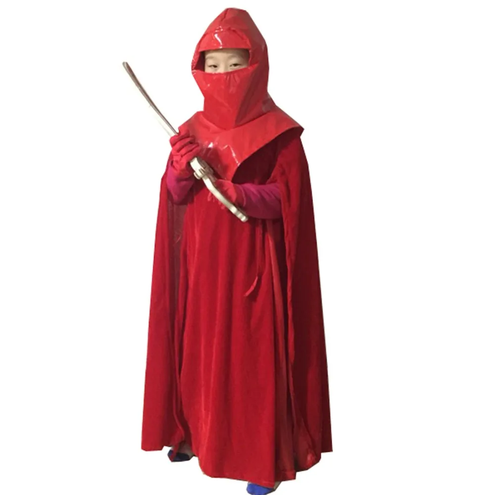 2018 Star WarsRevenge of Sith Cosplay Costume Emperor Royal Guard Red