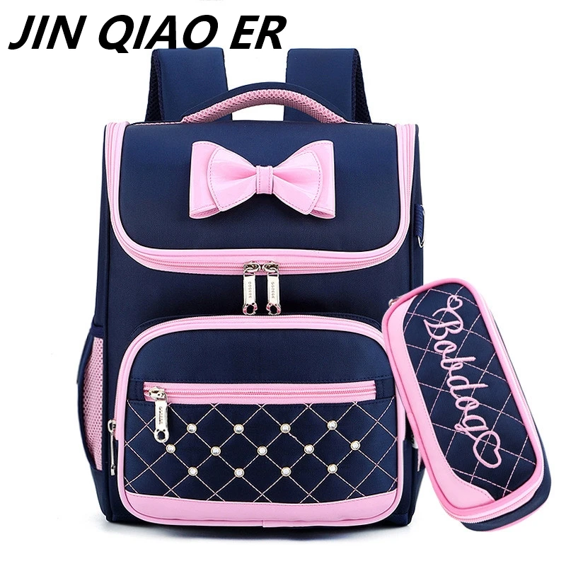 

Cute Bow Princess backpack School Backpacks for Girls Kids Satchel School Bags For Kindergarten Mochila Escolar Rucksacks