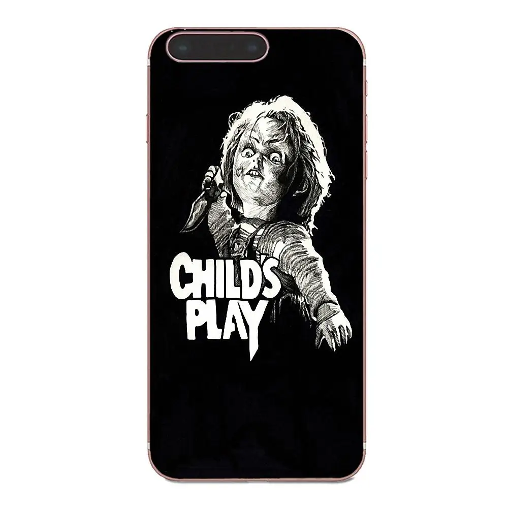 Чехол из ТПУ с рисунком ужасов Chucky Child S Play для Huawei P7 Honor 4C 5A 5C 5X 6 6C 6A 6X 7 7X 8 9 V8 V10 Y3II Y5II