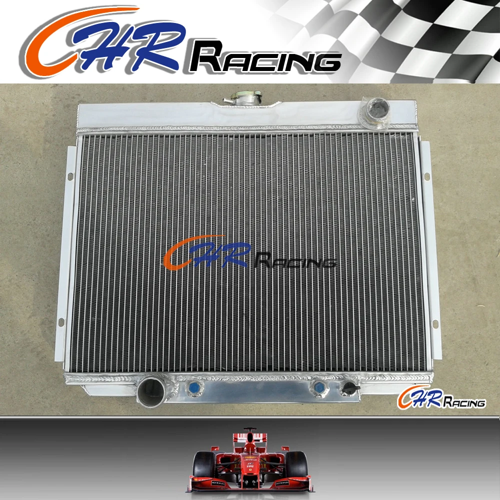 

for Ford Mustang Ranchero Torino 1967 1968 1969 1970 aluminum radiator new