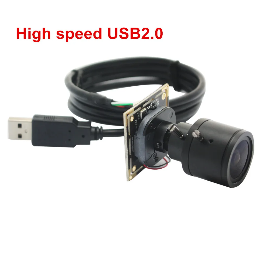 ELP 2 мегапикселя 1080P 8 12 мм варифокальный объектив H.264 UVC OTG CMOS сенсор USB Zoom камера с
