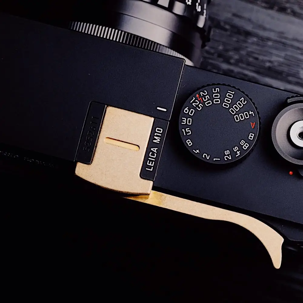 High Quality Thumb Grip Thumb Rest Aluminium Alloy Hot Shoe Cover Perfect fit for Leica M10