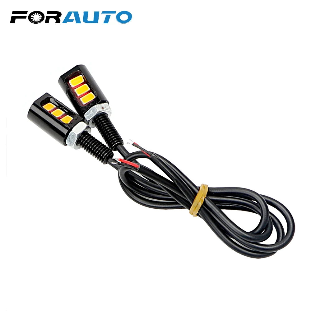 

2pcs Auto Motorcycle Tail Light Car Licence Plate Light Screw Bolt Lamp 12V LED 5630 SMD Car-styling Car Accessories