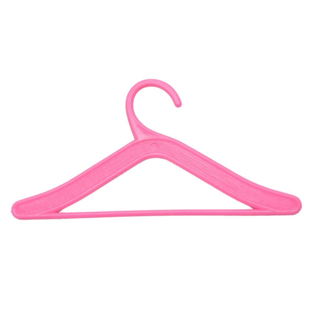 20 Pcs Pink Hangers For Barbie Doll Dress Clothes Display Pretend Hanger High Quality Dolls Accessories Aliexpress