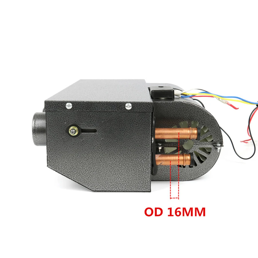 Универсальный 6 портов 12 В в автомобильный нагреватель металлический корпус 32 pass 4 способа вся медная катушка для грузовика винтажная мускульная машина под-Дэш