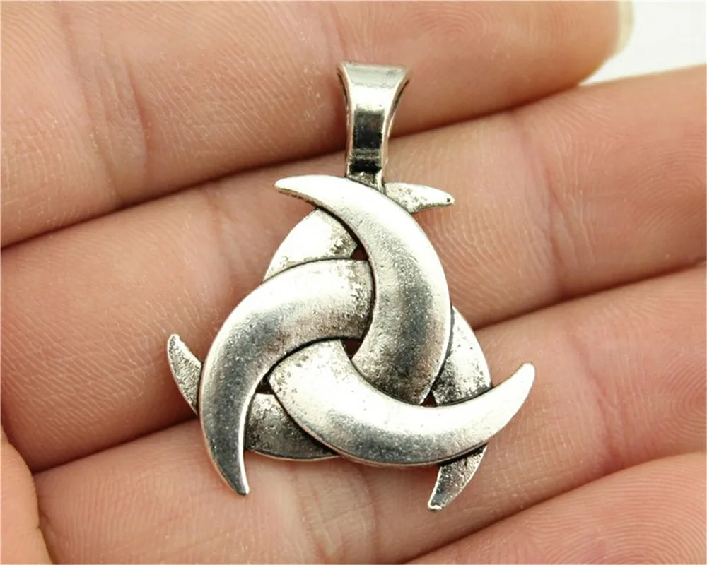 10pcs Amulets And Talismans Triangle Charm For Jewelry Findings Components Making Diy Craft Supplies Handmade Accessories