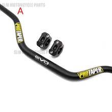 Мотоцикл 1 1/" 28 мм руль Жир Бар Ручка колеса трубы для CR YZ KLX KX WR RM WRF YZF RMX РМЗ KTM CRF Байк мотокросс