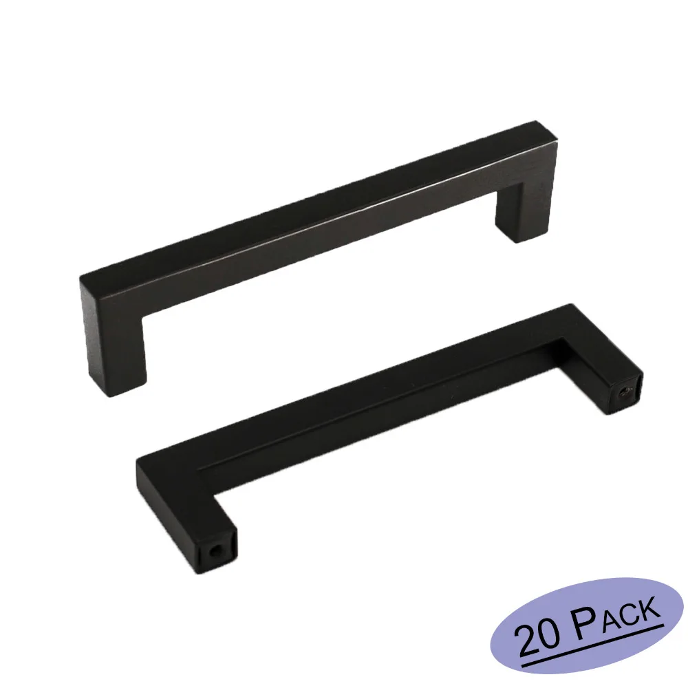 Black Pulls Stainless J10BK 3.75"6.25"Hole Space Bathroom