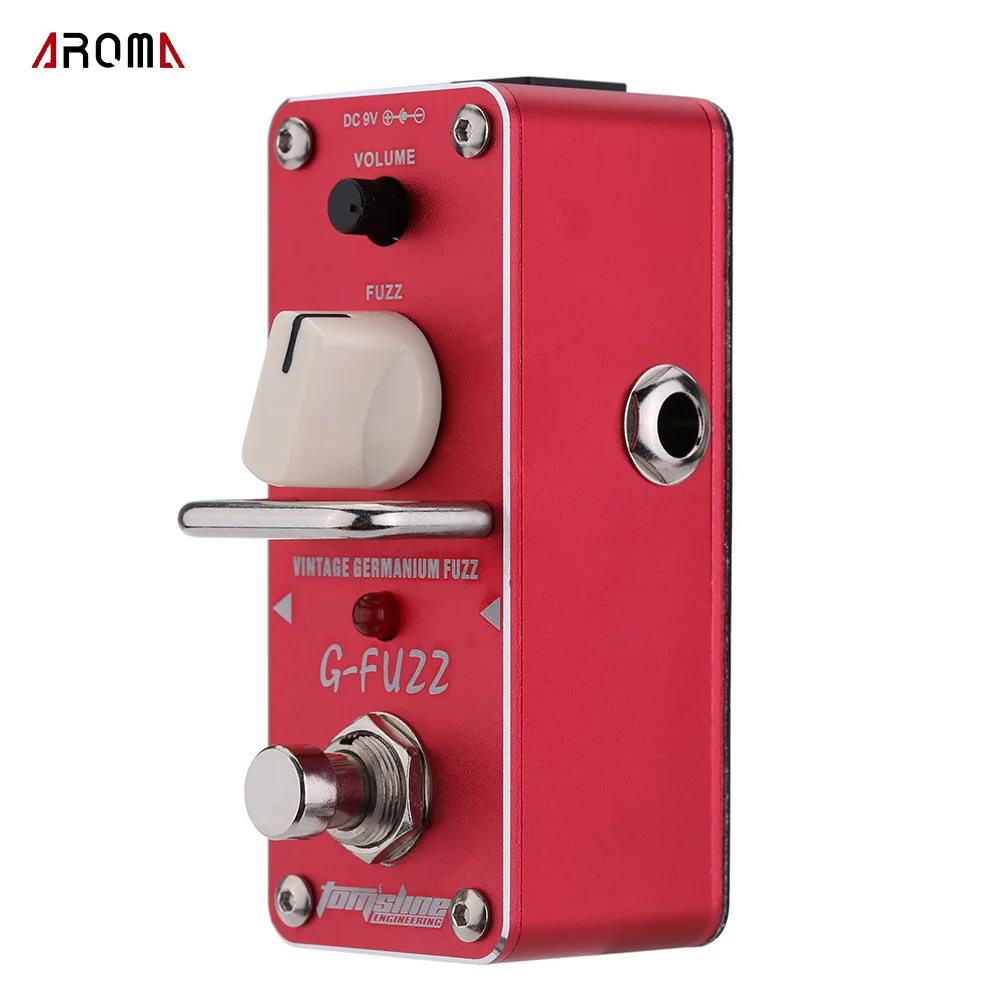 Арома AGF-3 G-FUZZ Винтаж Германий Fuzz гитары педаль эффектов Мини Аналоговый с истинным Bypass