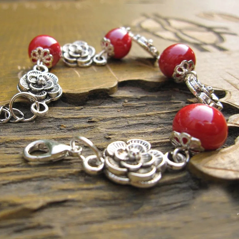 

Miaoyin National Wind Handmade Ceramic Bracelet Women's Bracelet Free Shipping
