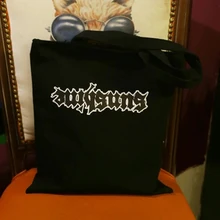 Сумка на плечо на молнии Женская холщовая многоразовая сумка для покупок сумка-шоппер Экологичная продукция Bolsos Mujer сумка 50Z005