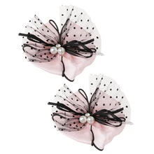 2 шт. украшение для обуви, одежда, сделай сам, бант, украшения, амулеты, цветочный марлевый головной убор