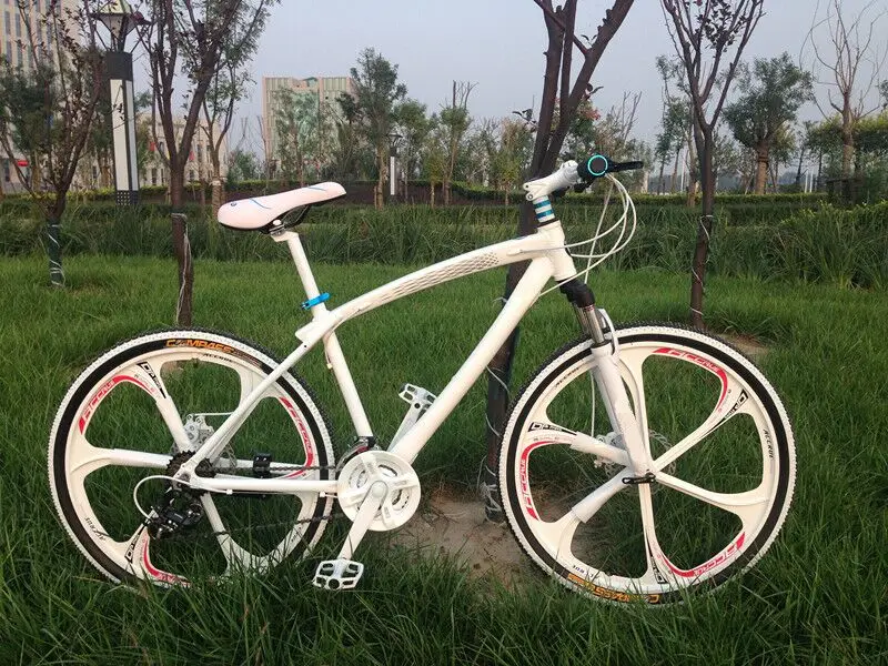 26*17 inch aluminium alloy frame bicycle bicicleta mountain bike 21 speed disc brakes tall man MTB road bike