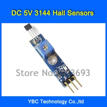 

Free Shipping 5pcs/Lot DC 5V 3144 Hall Sensor Magnetic Swiches Speed Counting Sensor Module Smart Car Dropshipping