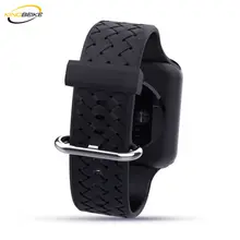 Sport Silicone Watchband For Apple Watch Series 1 2 3 4 iWatch 38mm 42mm 40mm 44mm Replacement Watch Band Wrist Bracelet Strap