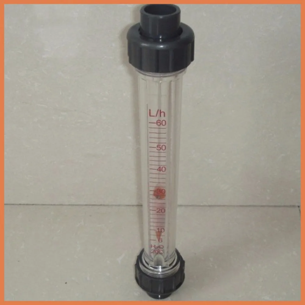 LZB-15S Plastic Flowmeter Water Rotameter (Short Tube BSP thread Connection) Flow range 25-250L/h,LZB15S Tools Flow Meters 3d material 1 75mm pla filaments for 3d printing pen threads plastic printer consumables no pollution 3 meters 12 color