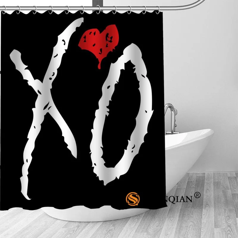 the weeknd shower curtain