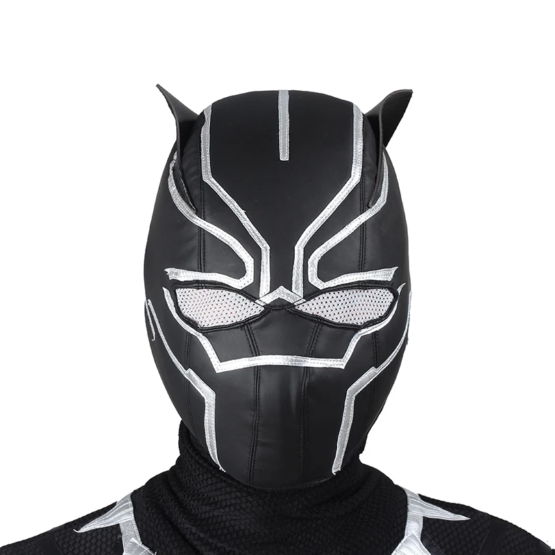 New Captain America Civil War T/'Challa Black Panther Wakanda Cosplay Costumes
