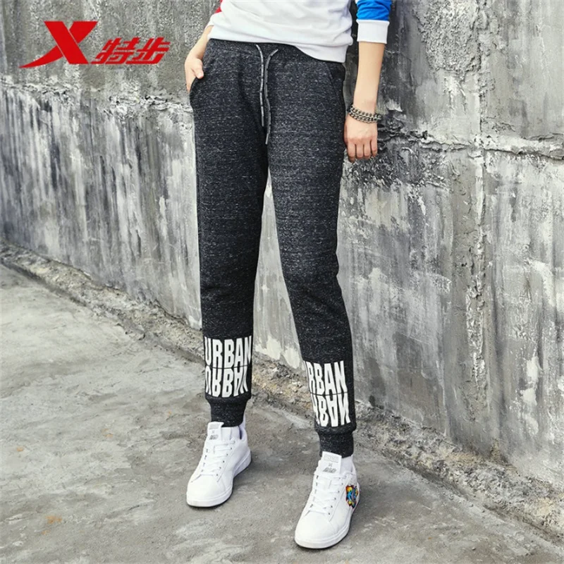 

882428639228 Xtep women's sweatpants authentic 2018 autumn new closed mouth slim knit casual trousers