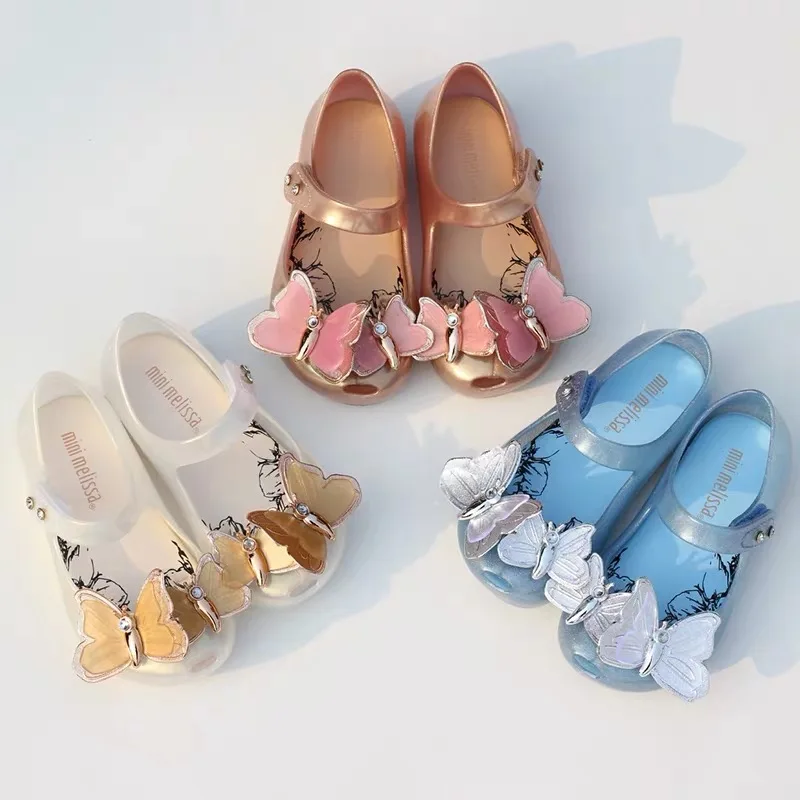 mini melissa butterfly sandals