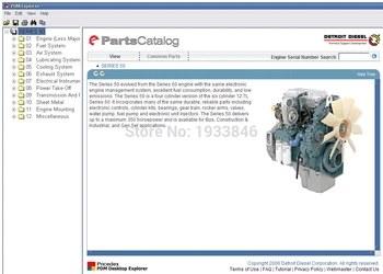 

Detroit Diesel MBE 4000 Spare Parts