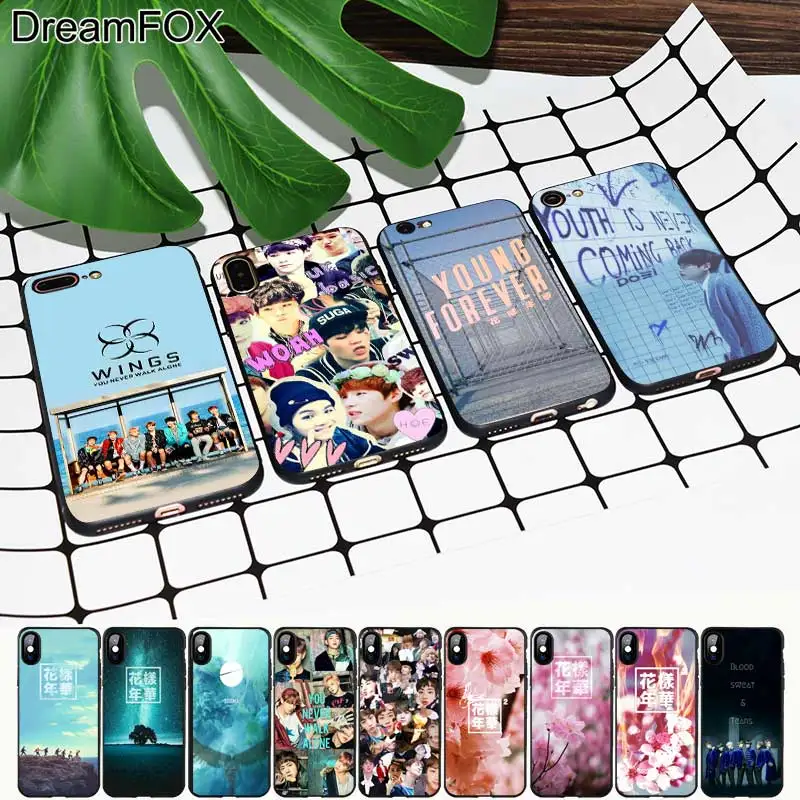 

DREAMFOX M498 Golden Years Black Soft TPU Silicone Case Cover For Apple iPhone XR XS Max X 8 7 6 6S Plus 5 5S 5G SE