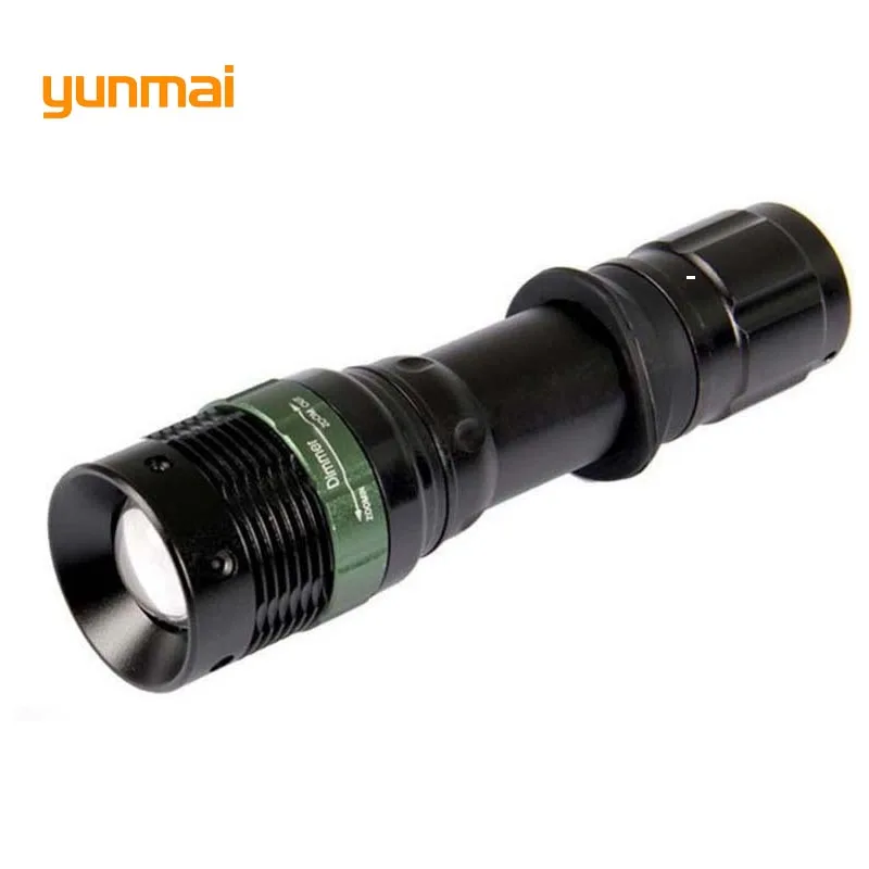 

Tactical Brightest Led Flashlight NEW Q5 Tactical Flashlights Torch 2000 lumen 5 modes Light Lamp AAA or 18650 Battery