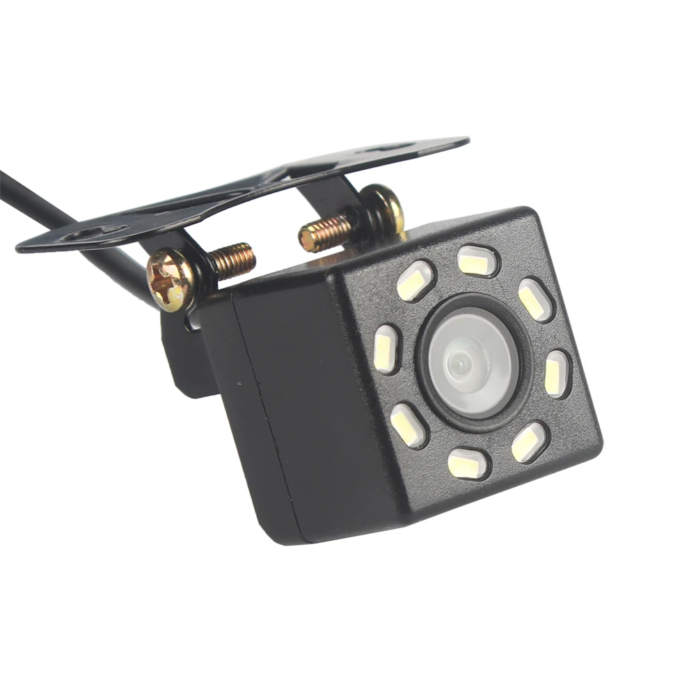 

Isudar Universal Car Rear View Camera 8 LED Night Vision Waterproof HD Color Image