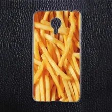 Food French Fries font b Funny b font Plastic Protective Shell Skin font b Bag b