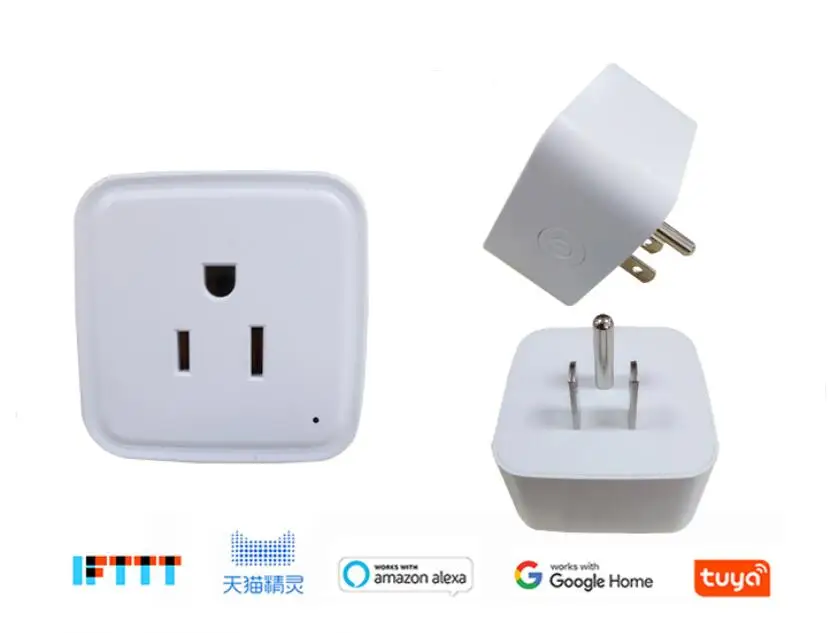 

AC 90V 110v 220v 230v 240V 1CH WiFi smart socket 10A light/lamp American standard socket