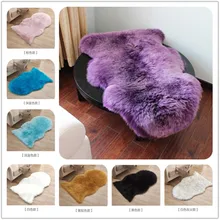 Моющиеся мягкие коврики из искусственной овчины, меховые коврики, имитация шерсти, ковры для детской комнаты, гостиной, чехлы для стульев
