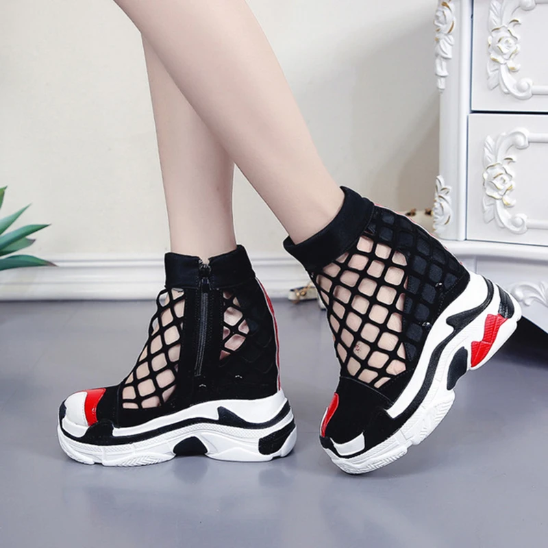 Women Sandals 2019 Summer Hidden Heel Gladiator Sandals For Woman Fashion Hollow Out Chunky Sandal Women Summer Beach Shoes Women Sandals 2019 Summer Hidden Heel Gladiator Sandals For Woman Fashion Hollow Out Chunky Sandal Women Summer Beach Shoes