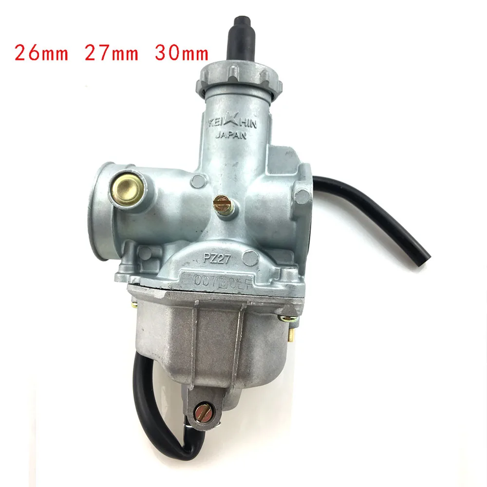 Nuevo carburador Jingbin PZ26 PZ27 PZ30 utilizado para modelo de motocicleta CG125 CG150 CG200 TTR250