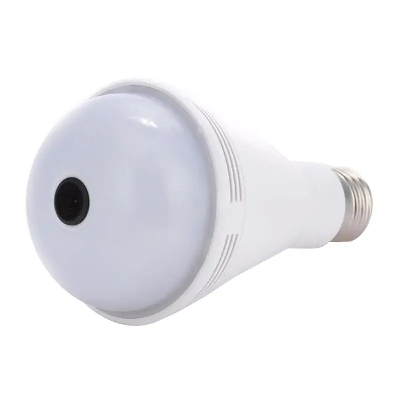 

LED Camera Light Bulb Wireless Bluetooth 360 Degree Office Home Security Bulb APP Remote Control For IOS Android System