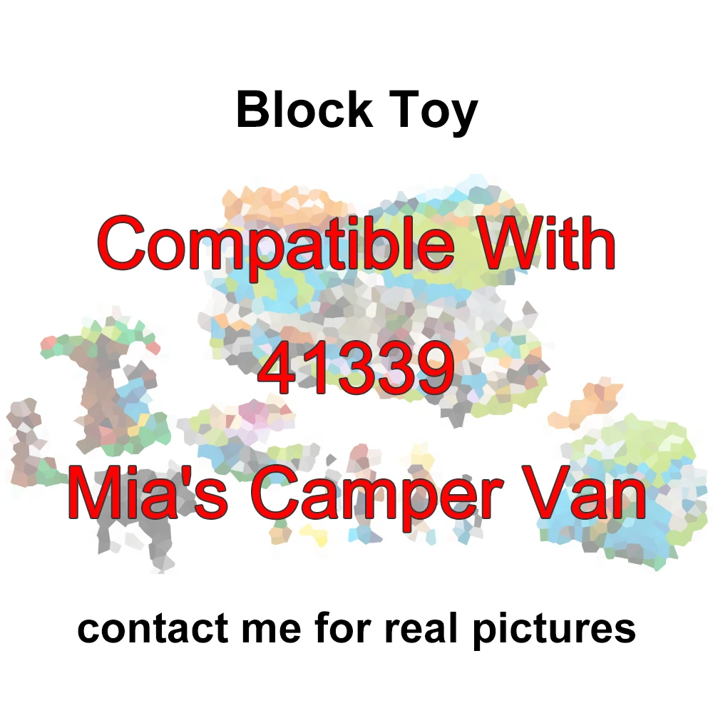 

Fit Legoness Friends 41339 Mia's Camper Van Set 01062 546pcs Figures Model Building Blocks Bricks Toy for Children & Girl Gifts