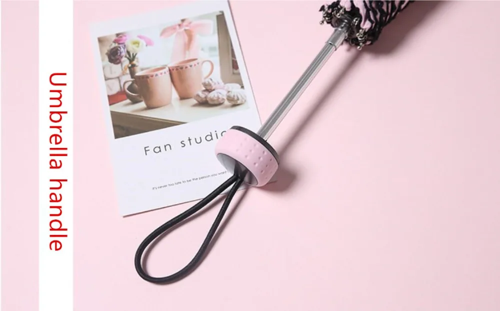 9.Umbrella Rain Women Folding Umbrellas Female Sunny Parasol Lovely Mini Pocket Umbrella Girls Travel Waterproof