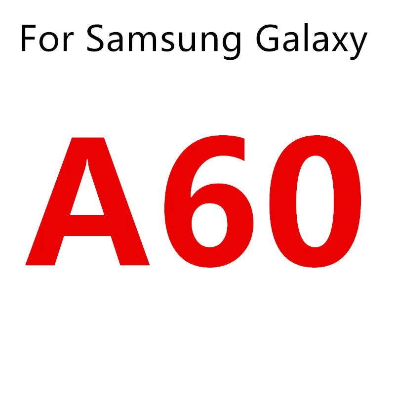 Для samsung Galaxy A30 A40 A50 A60 A70 M10 M20 A6 A8 J4 J6 A3 A5 A7 закаленное Стекло J1 J2 J3 J5 J7 Экран протектор - Цвет: A60